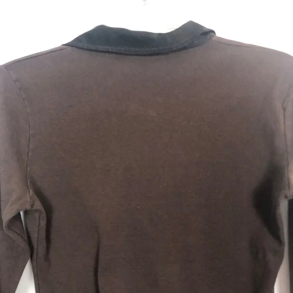 Vintage Eyeshadow Top Juniors Medium Cotton Y2K Retro Preppy Mean Girls Regina - Picture 7 of 10